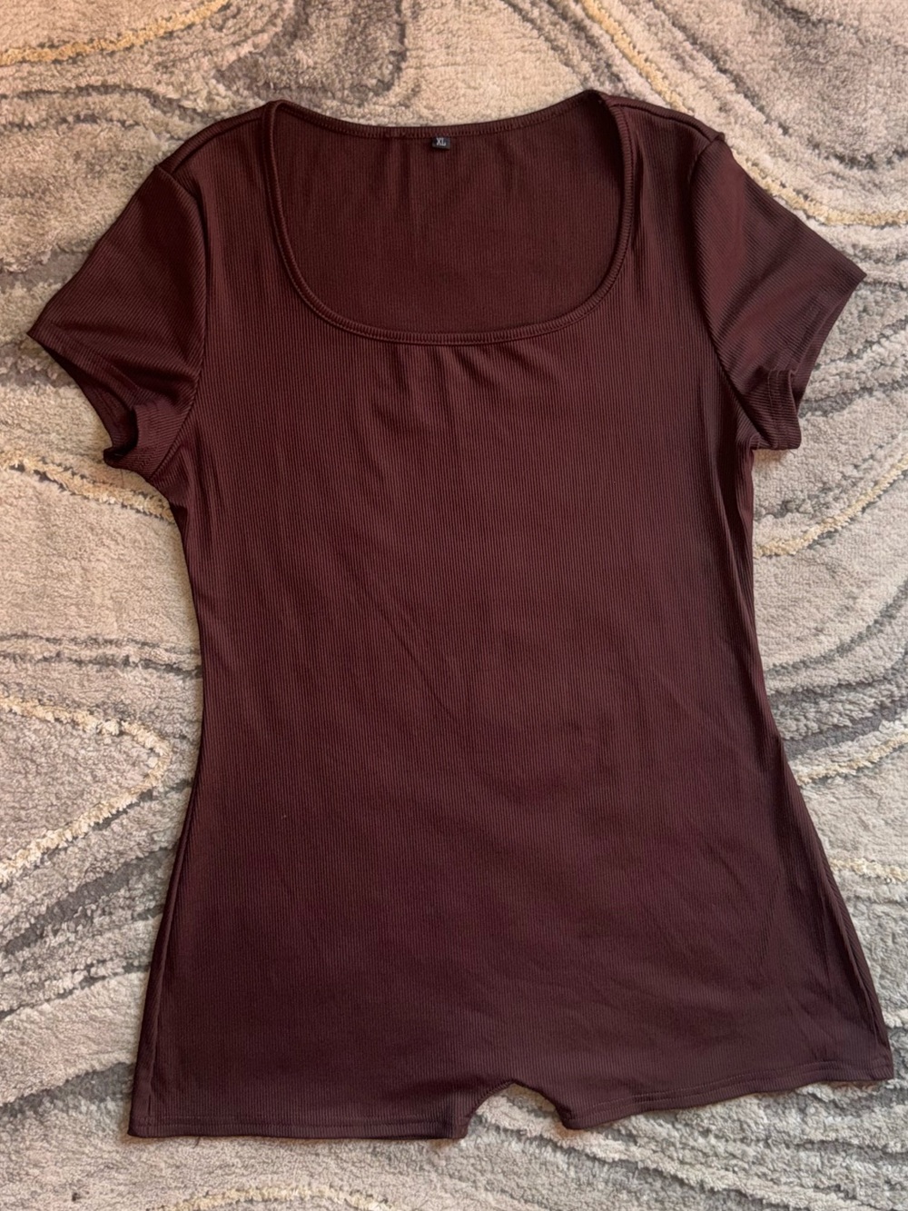 Scoop Neck Short Sleeve Women's onesie
